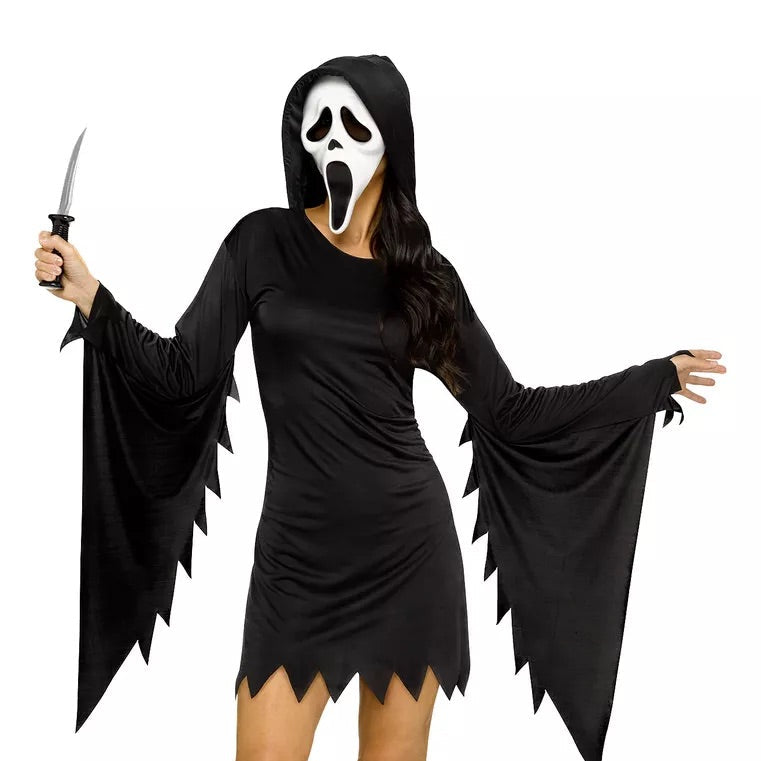 Scream GhostFace Glamour - Disfraz mujer