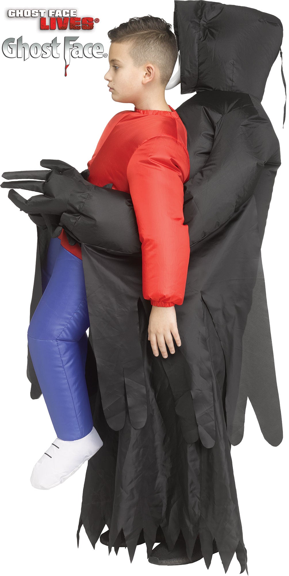 Scream GhostFace Inflable Piggyback Para Niños