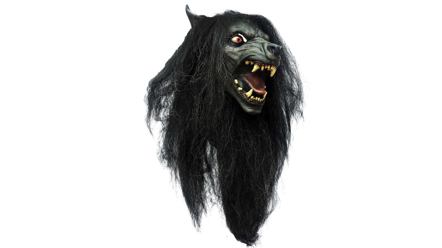 Máscara Lobo Black Moon