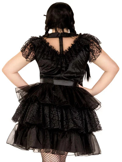 Disfraz de merlina raving rebel plus size