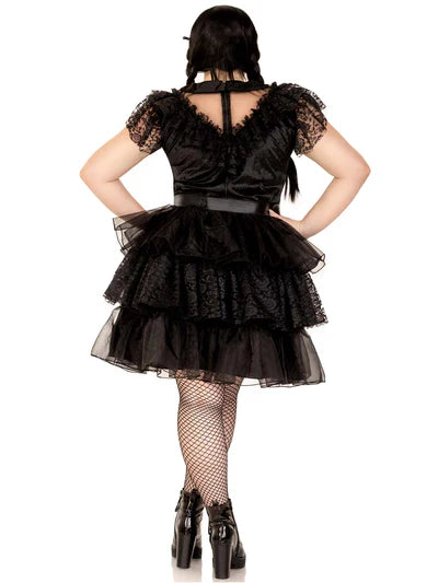 Disfraz de merlina raving rebel plus size