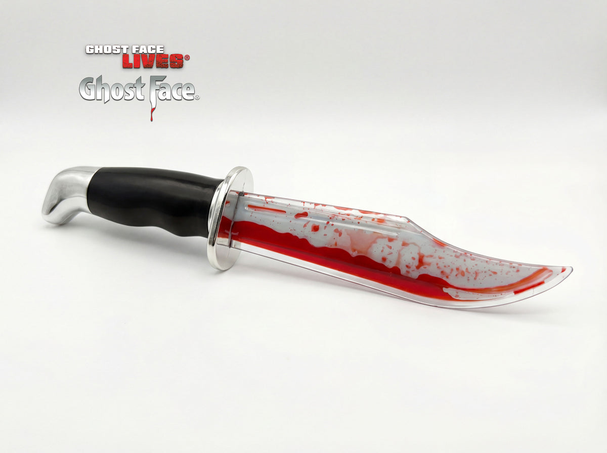 Cuchillo GhostFace Scream Bowie Sangiento