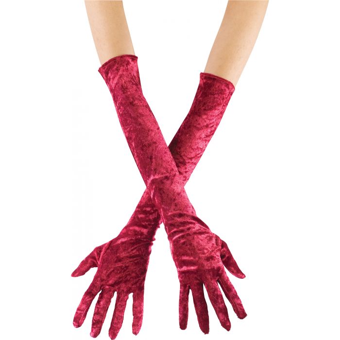 Guantes Largos Terciopelo