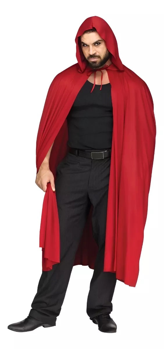 Capa con Capucha Roja