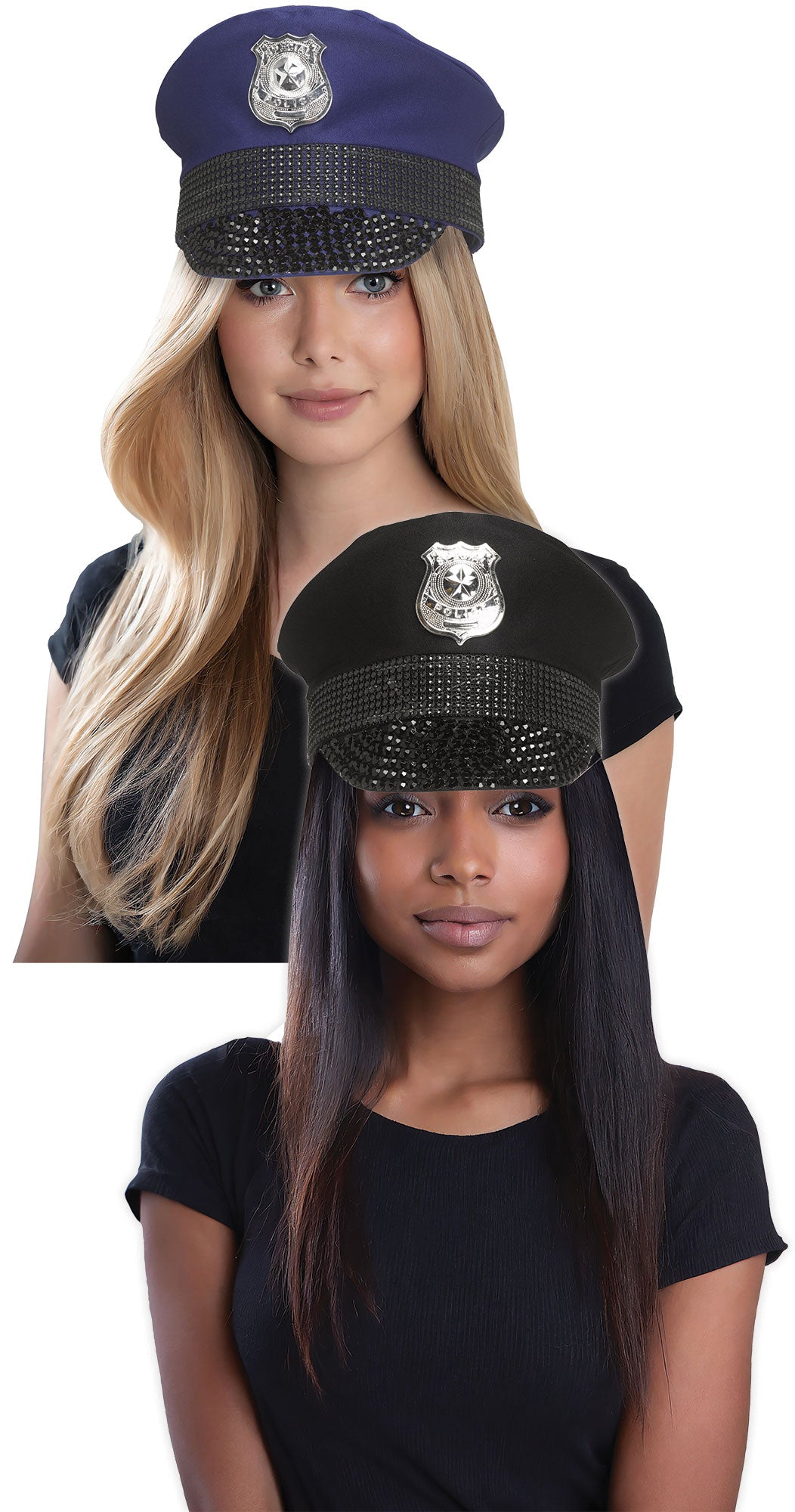 Sombrero Policia Bling