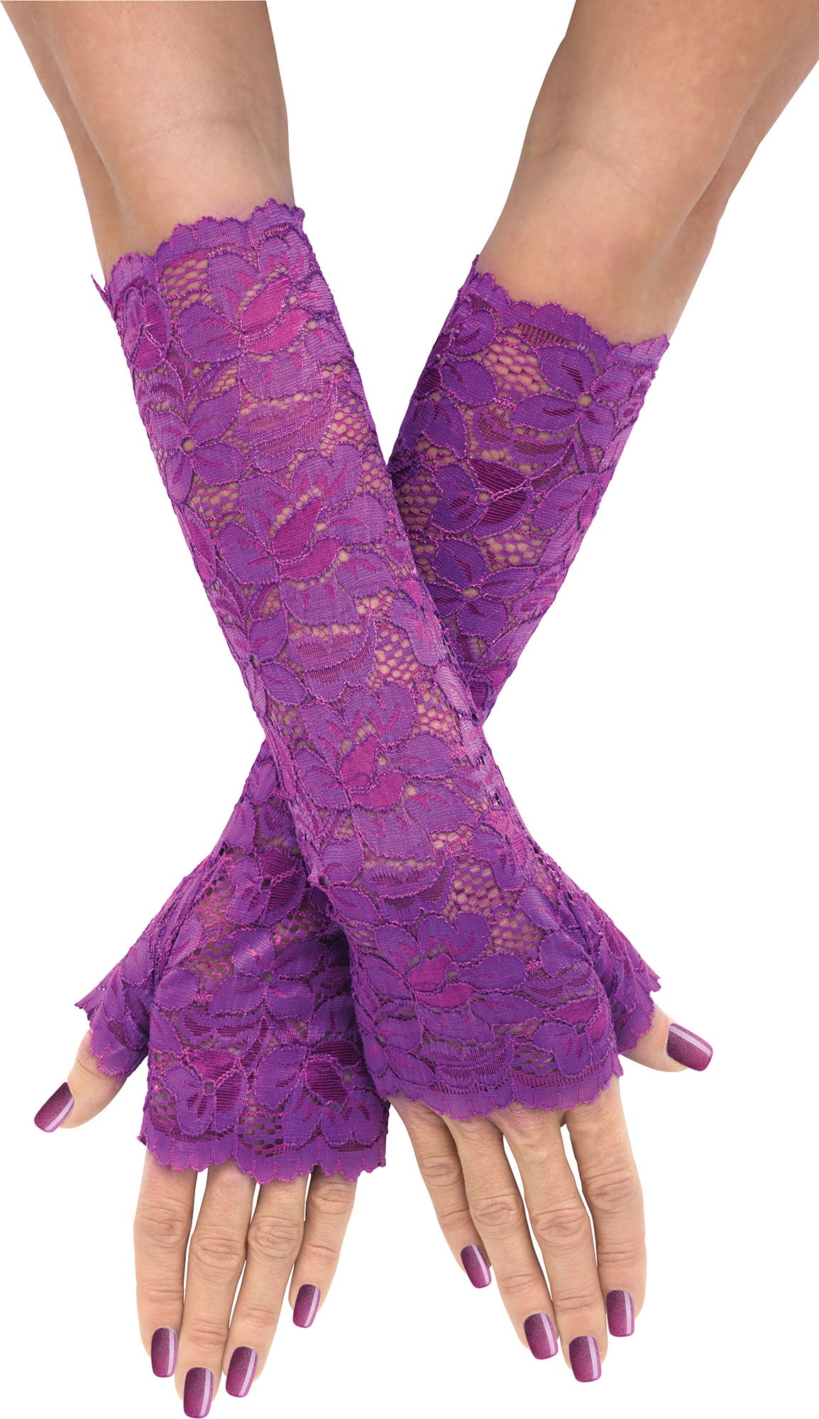 Guantes Largos de Encaje