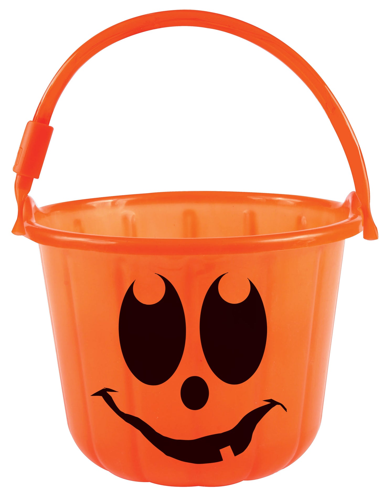 Cubeta Calabaza Halloween Luz LED para Dulce