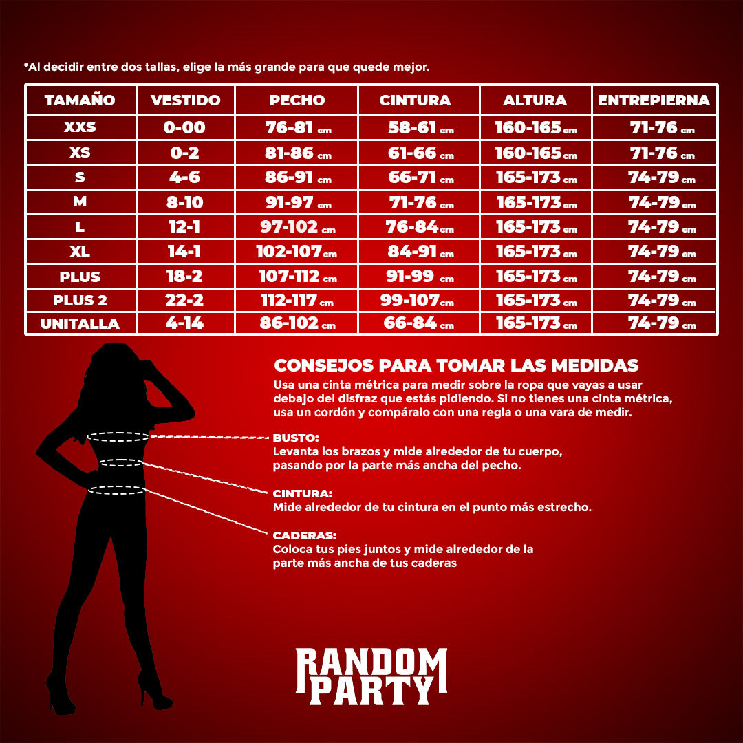 Prisionera - Disfraz mujer