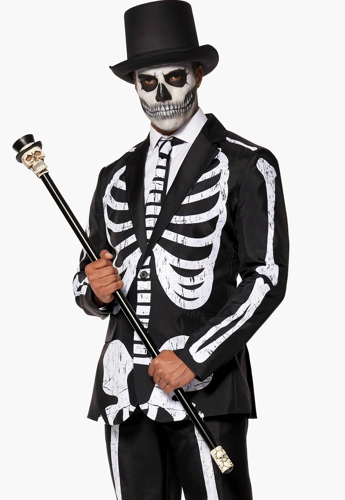 Traje Esqueleto de Halloween - Disfraz de hombre
