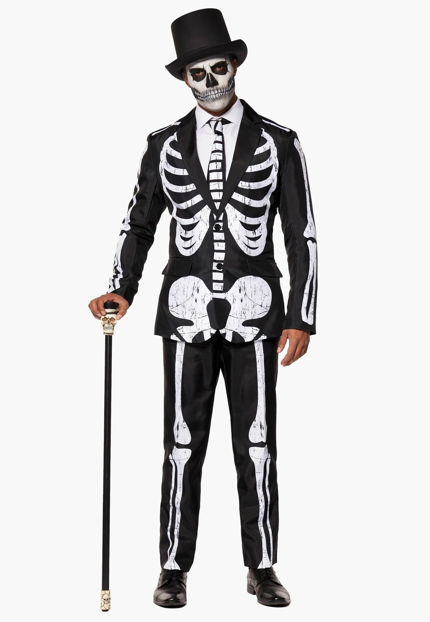 Traje Esqueleto de Halloween - Disfraz de hombre