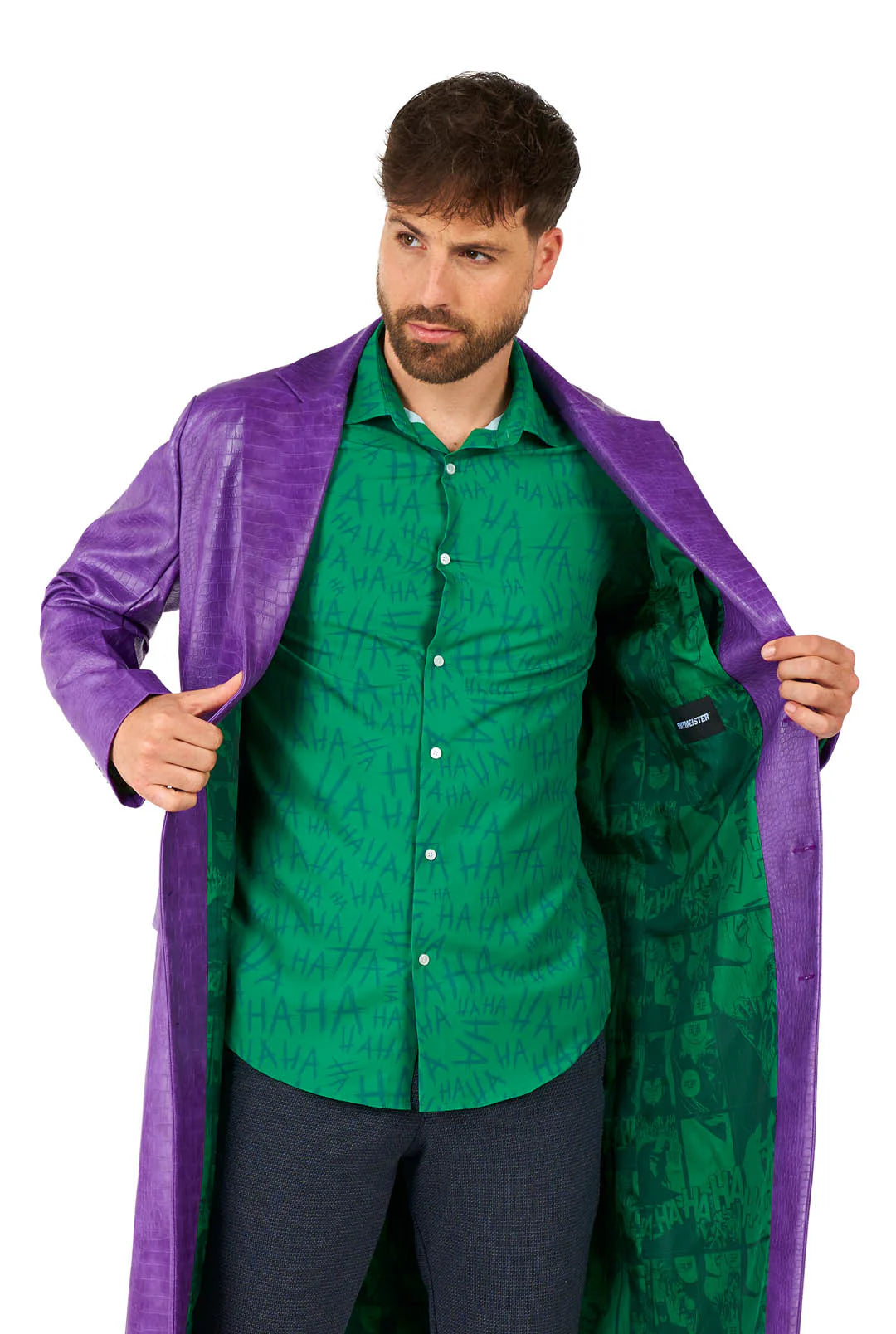 Abrigo Joker - Disfraz hombre