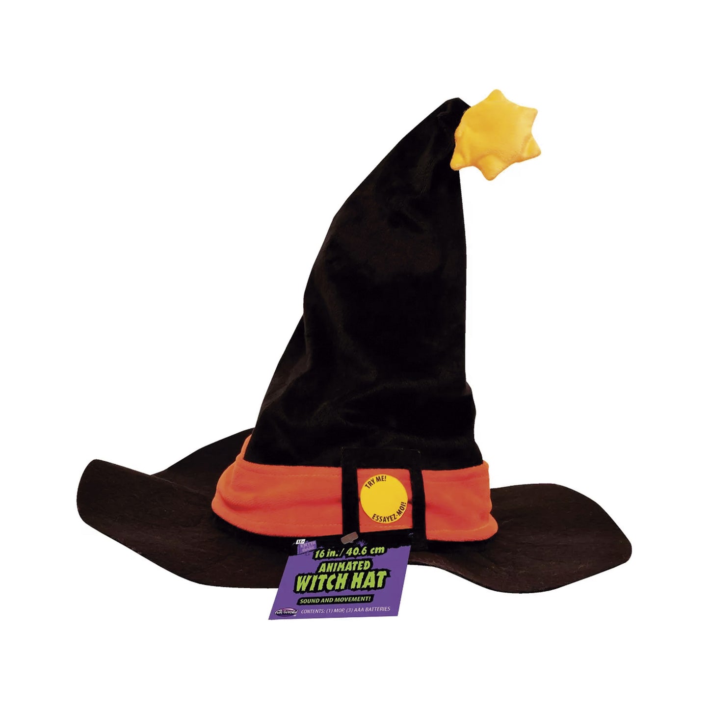 Sombrero de Bruja Animado