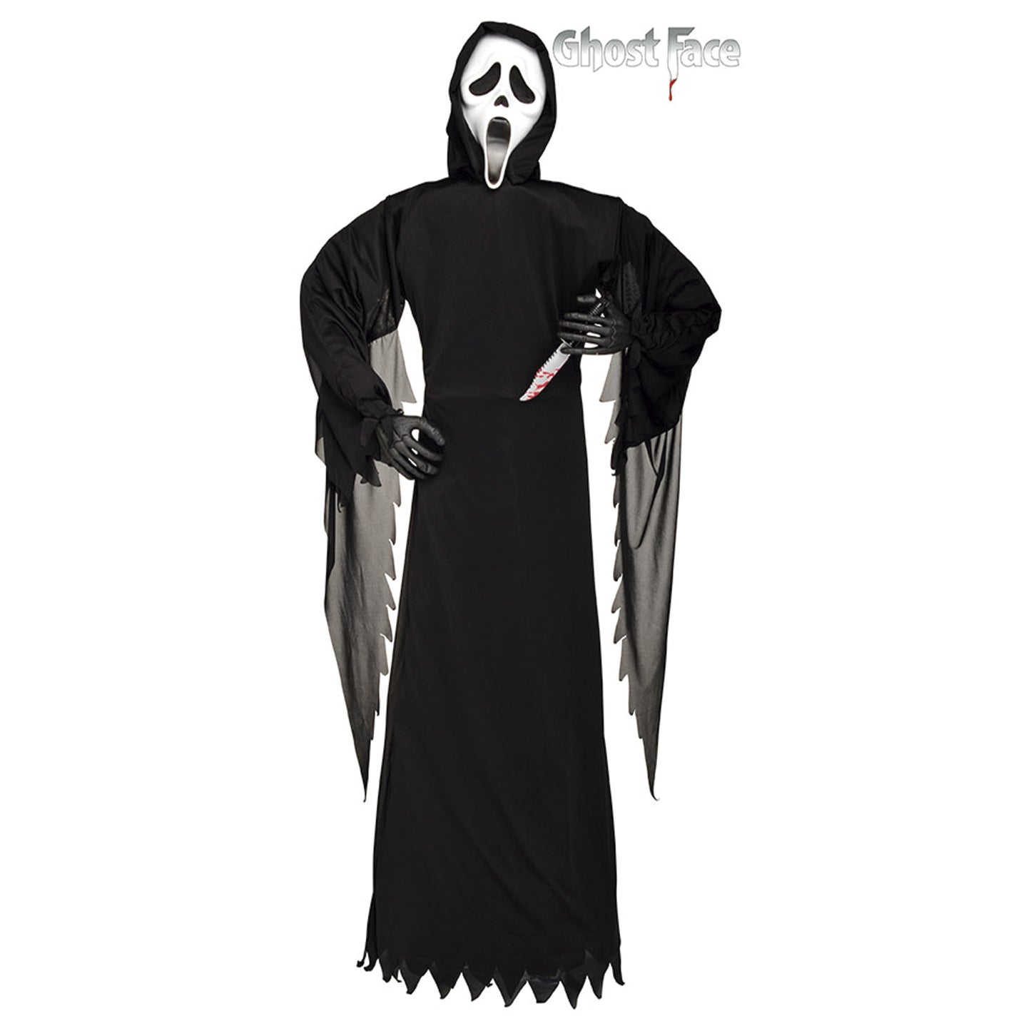Decorativo Inflable GhostFace Scream Con Cuchillo