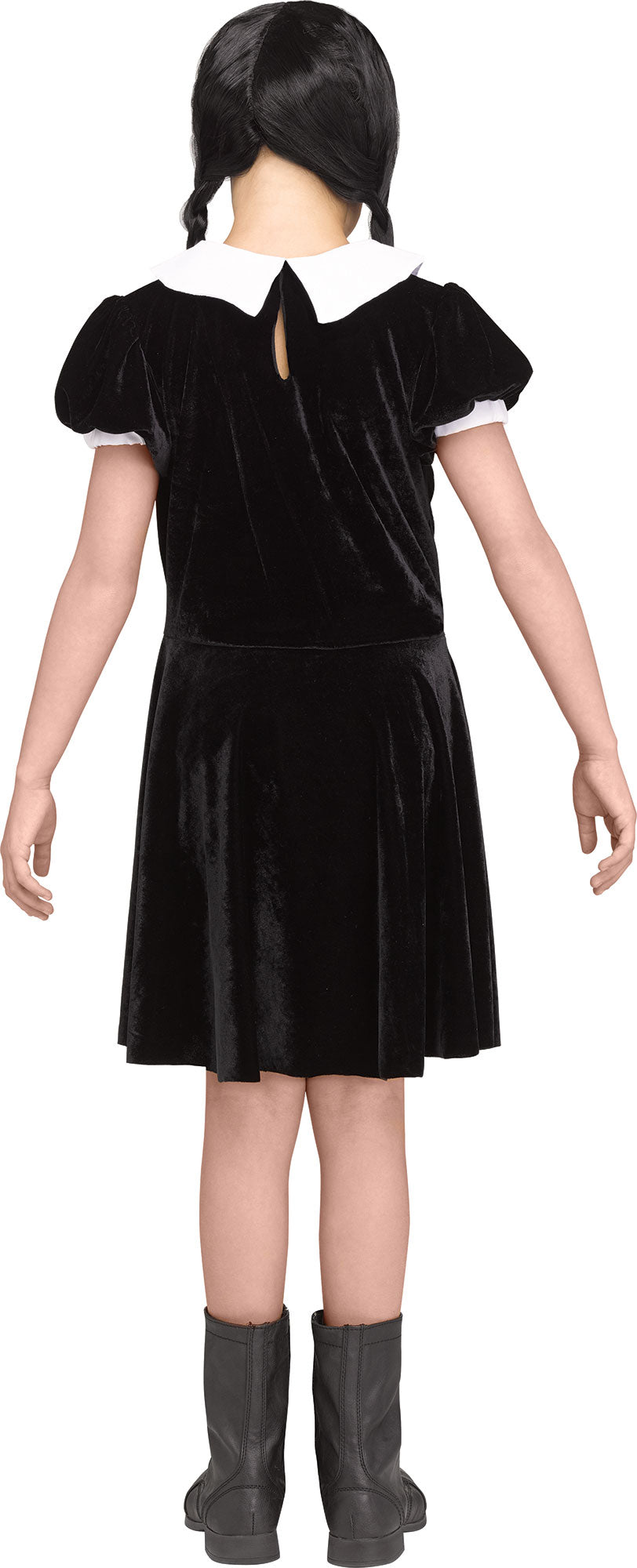 Disfraz Merlina para niña gothic girl