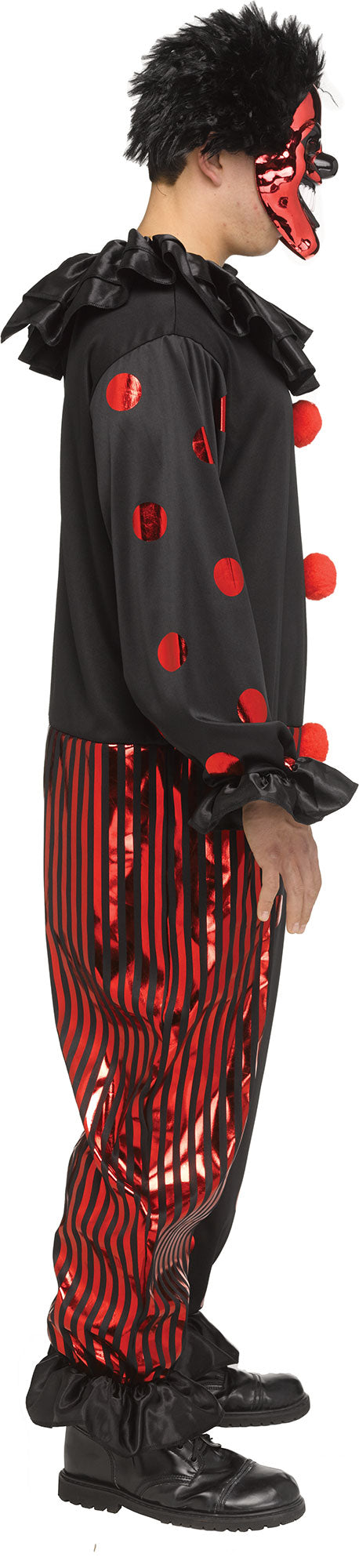 Disfraz payaso chrome