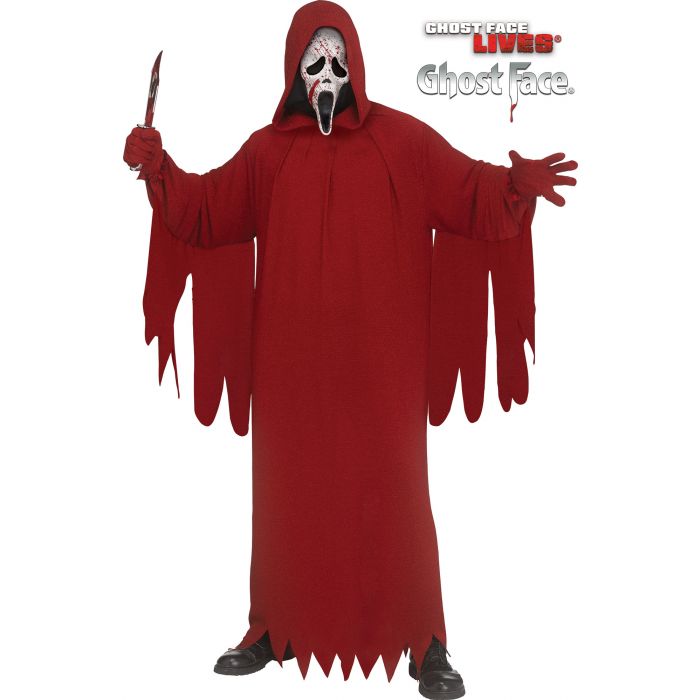 Crimson Deluxe Ghost Face - Adult