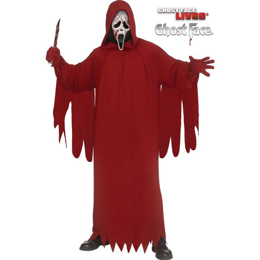 Crimson Deluxe Ghost Face - Adult