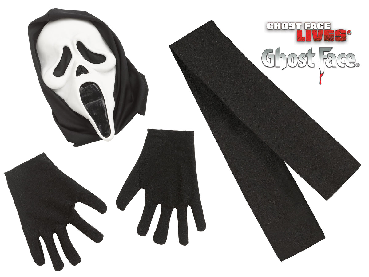 Scream GhostFace 30 aniversario Father Death Deluxe- Disfraz niño