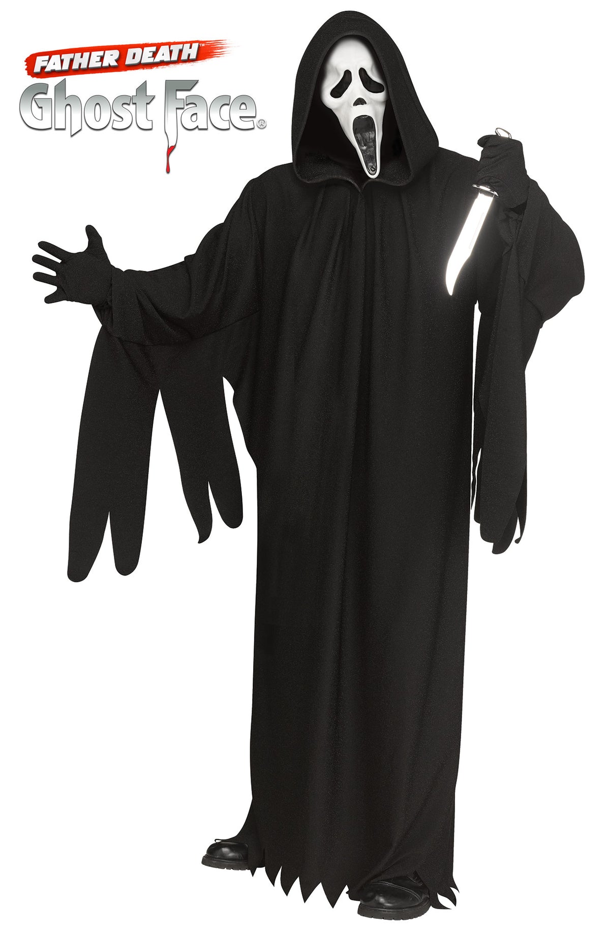 Scream GhostFace 30 aniversario Father Death Deluxe- Disfraz hombre