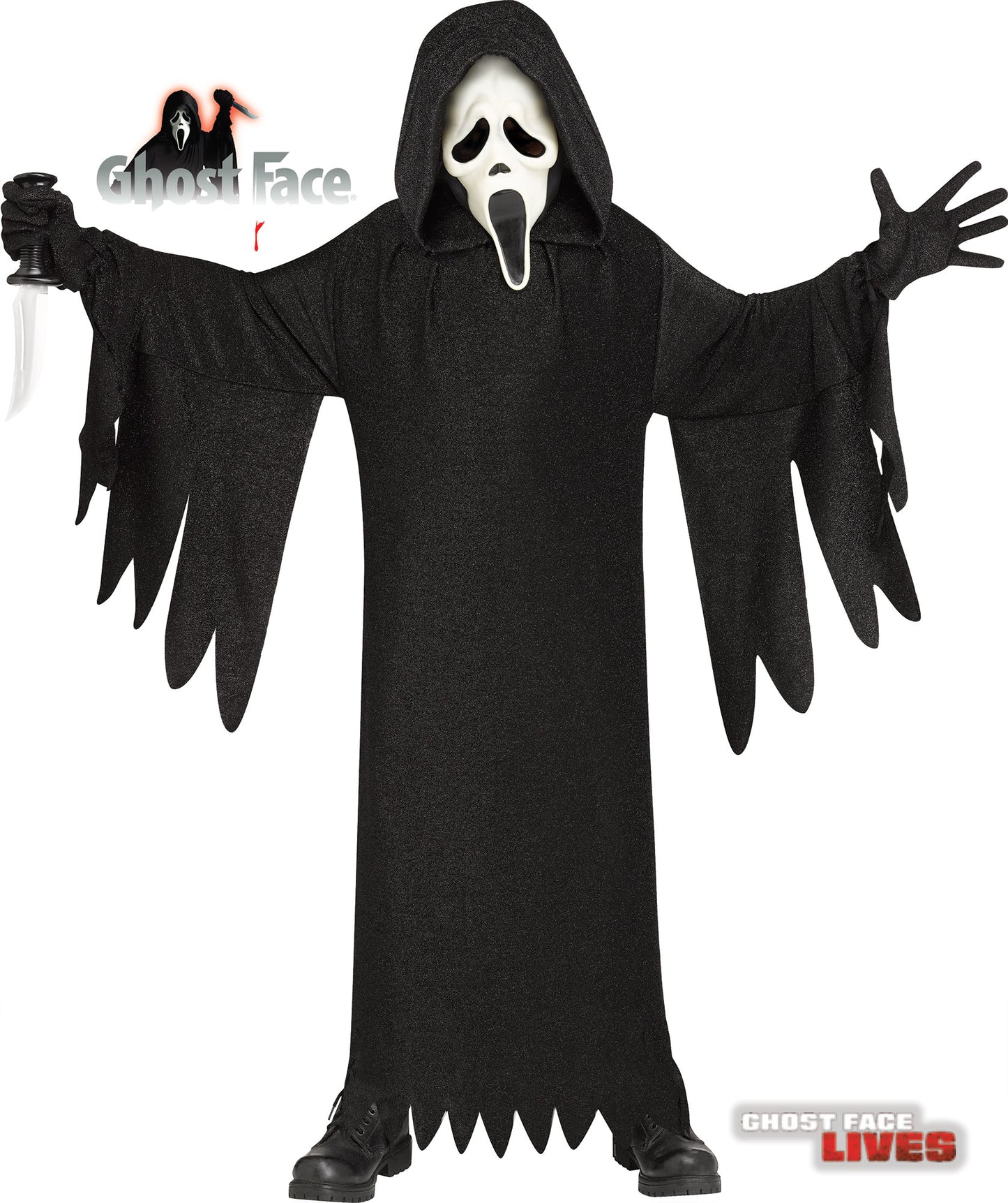 Scream GhostFace 25 aniversario - Disfraz niño