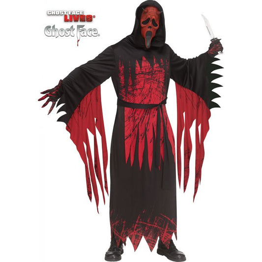 Aged Devil Ghost Face - Adult