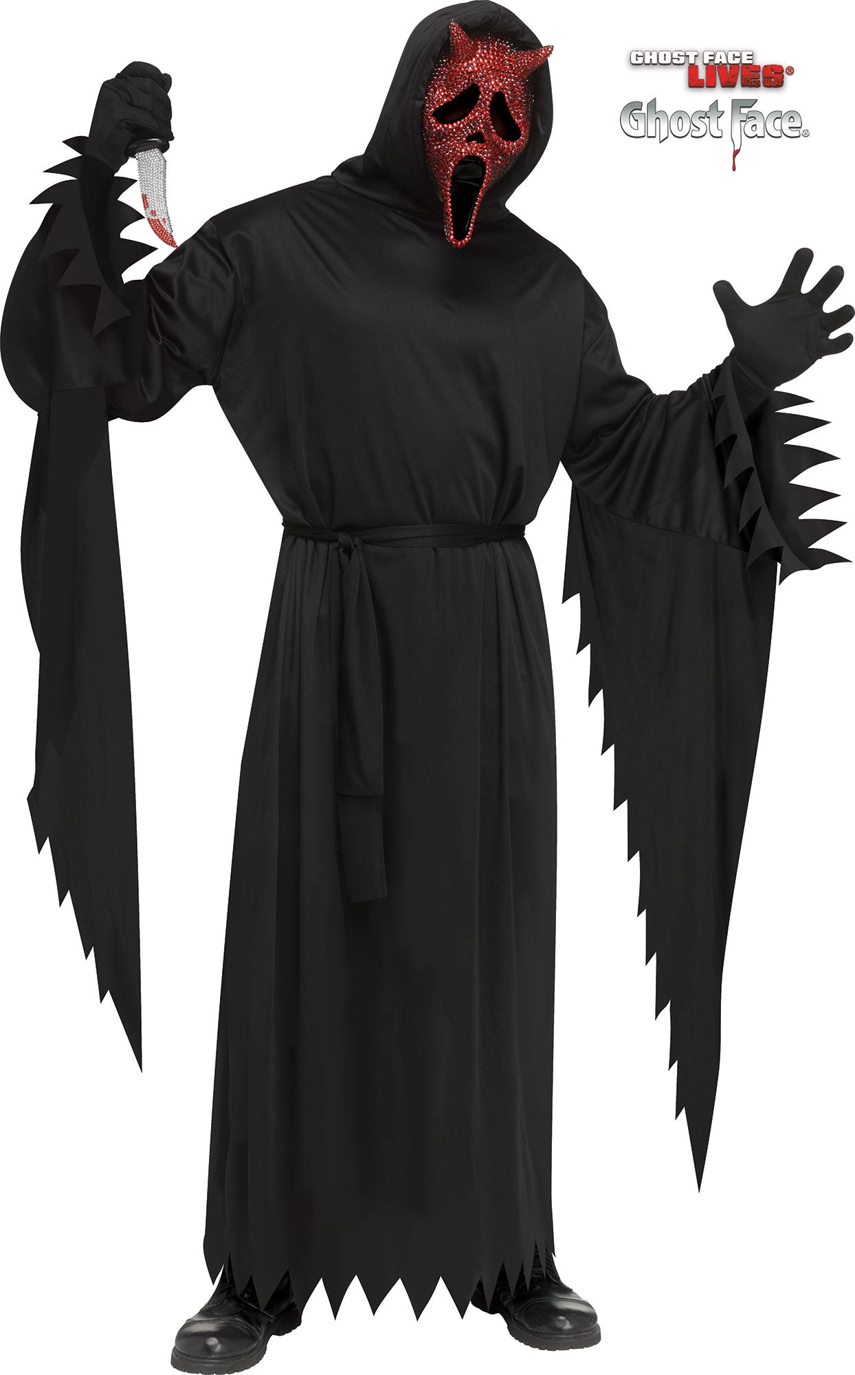Disfraz GhostFace Scream Devil Bling Adulto