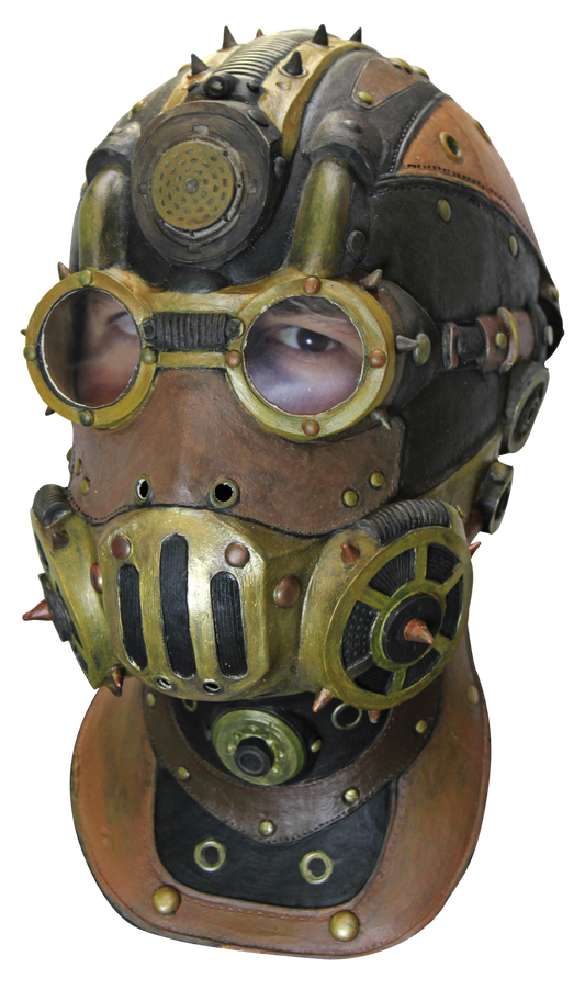 Mascara Gas Baron Steampunk