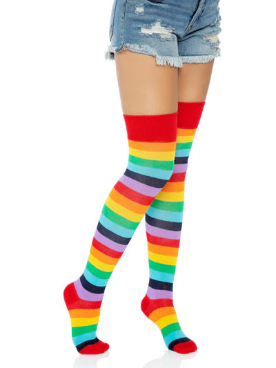 Medias multicolor neon
