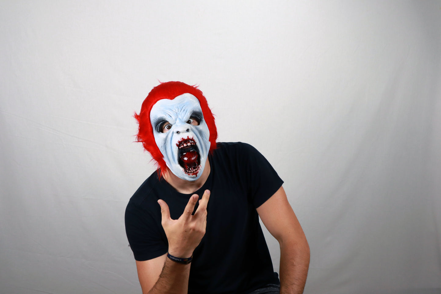 Máscara zombie trash