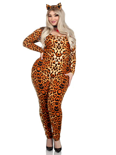 Disfraz cougar tigresa plus size