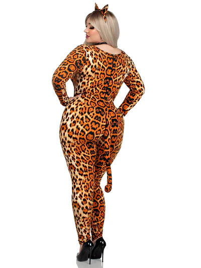 Disfraz cougar tigresa plus size