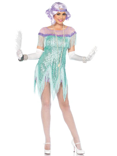 Disfraz gatsby foxtrot aqua