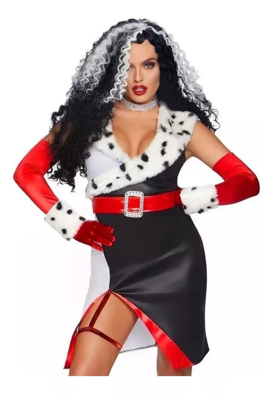 Cruella Devilish Diva - Disfraz mujer