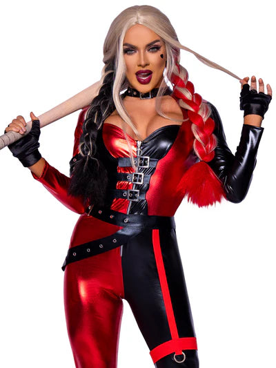 Disfraz harley rojo/negro