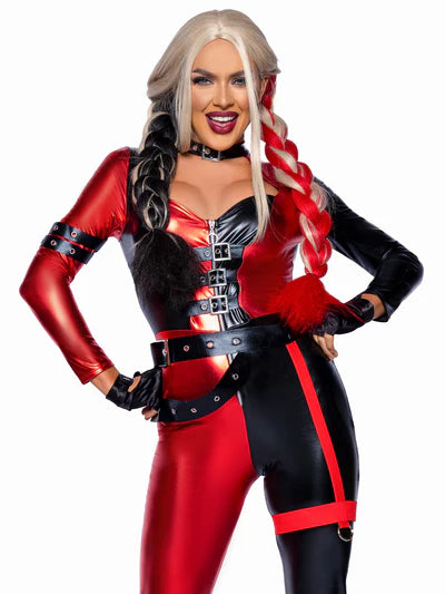 Disfraz harley rojo/negro