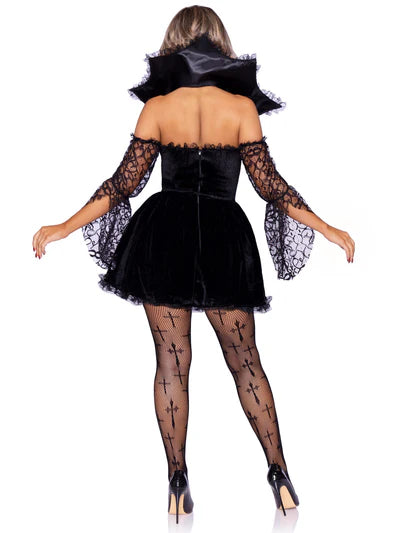 Disfraz de vampiro victoriano para mujer