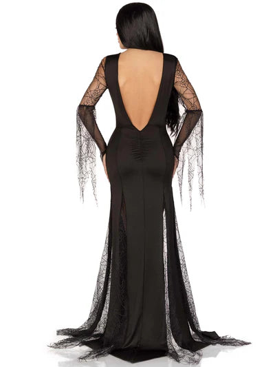 Disfraz de morticia spooky beauty