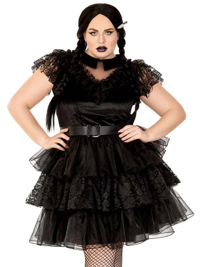 Disfraz de merlina raving rebel plus size