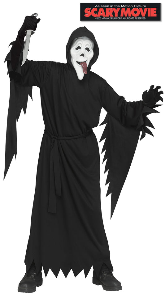 Disfraz GhostFace Scary Movie Wassup Para Niño