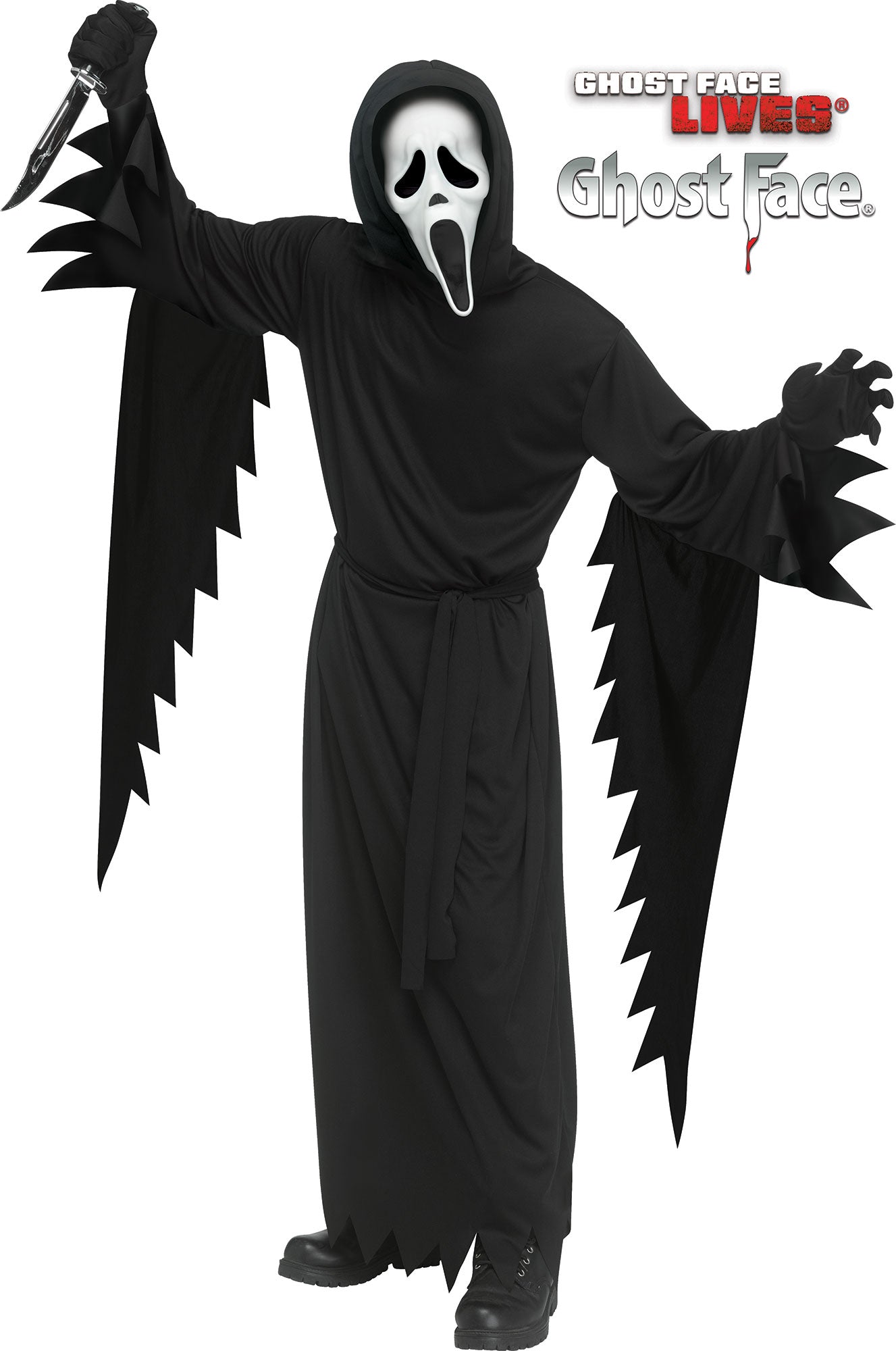 Disfraz GhostFace Scream Clasico Para Adolescentes
