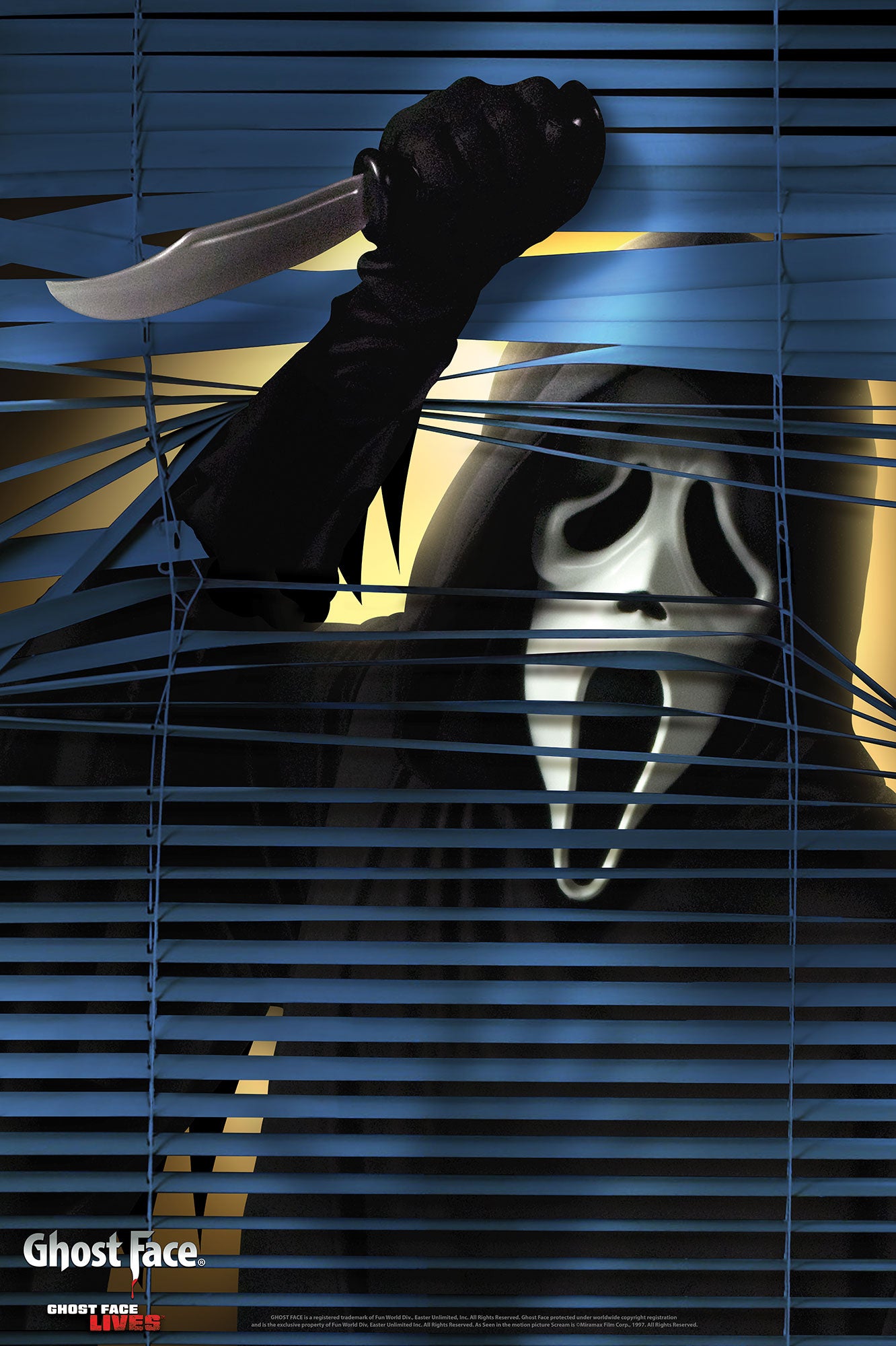 Calcomanía para ventana (ghost face)