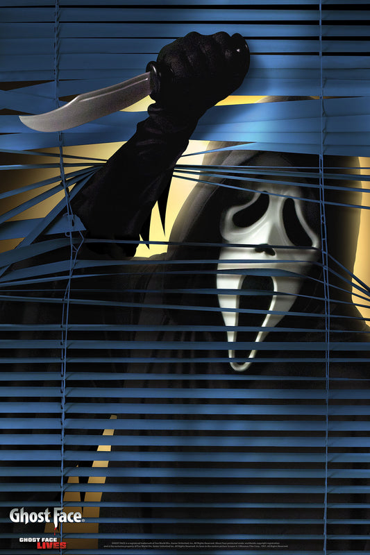 Calcomanía para ventana (ghost face)