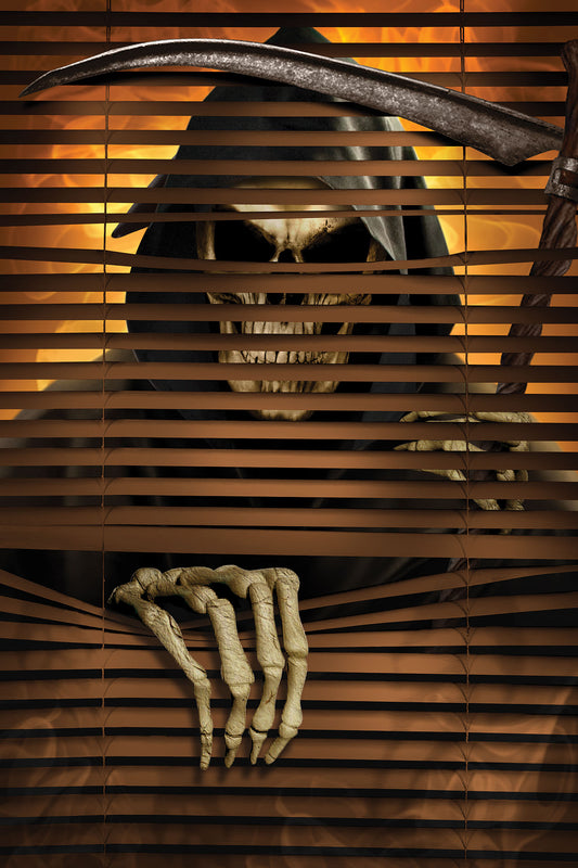 Calcomanía para ventana (muerte)