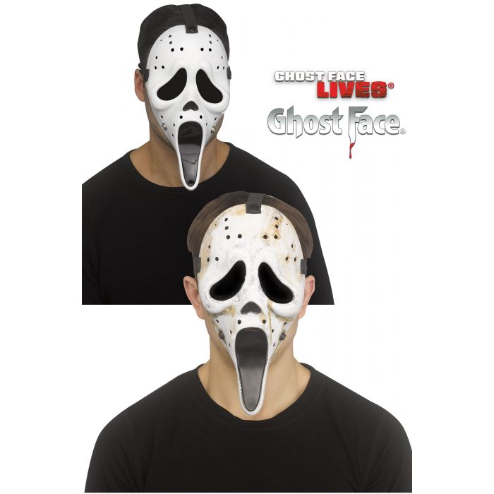 Ghost Face Hockey Blanca