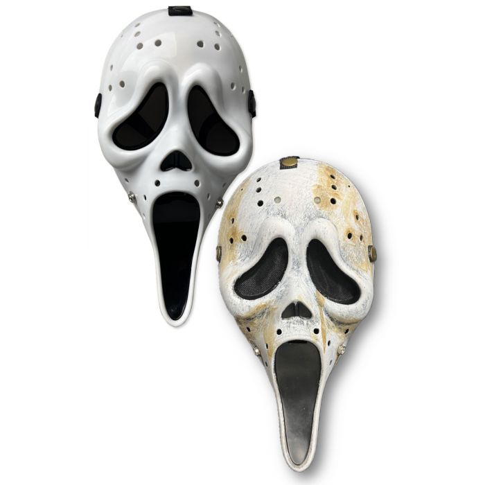 Ghost Face Hockey Blanca
