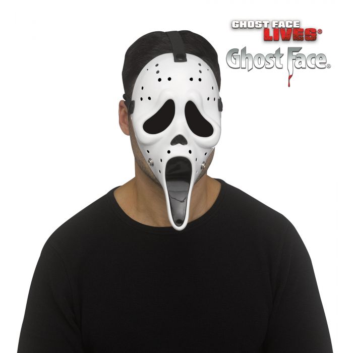 Ghost Face Hockey Blanca