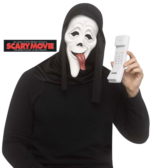 Kit Mascara Wassup Scary Movie y Telefono GhostFace