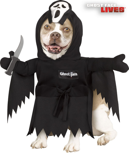 Scream GhostFace Pet - Disfraz para perro