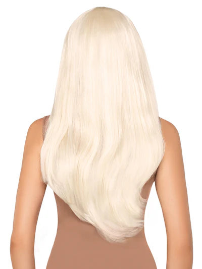 Peluca natural larga rubia 64CM