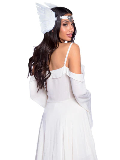 Diadema alas blancas